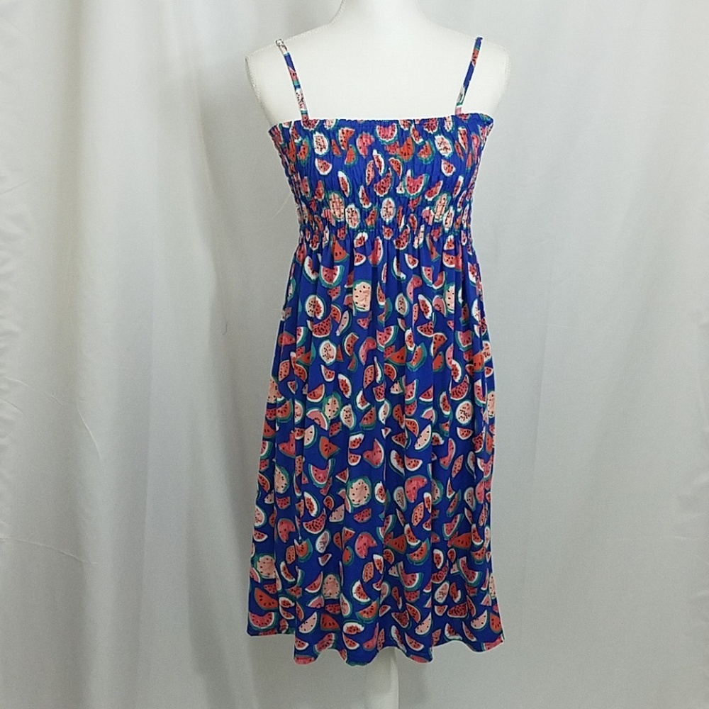 Isla Bonita Watermelon Dress OSFM Cover-Up